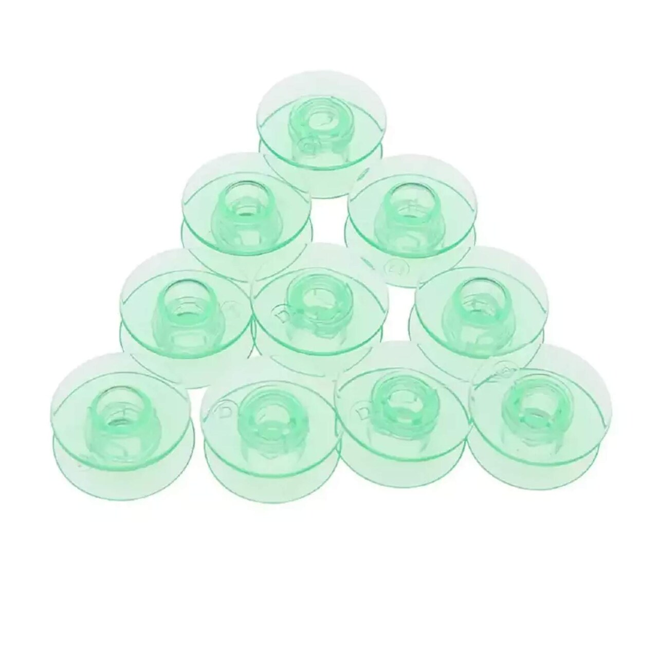 Green Plastic Sewing Machine Bobbin for Viking Machines #4125615-45 Durable Non OEM